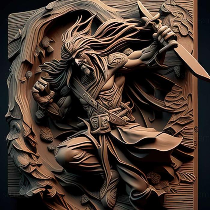 3D модель Игра Samurai Shodown IV Amakusas Revenge (STL)